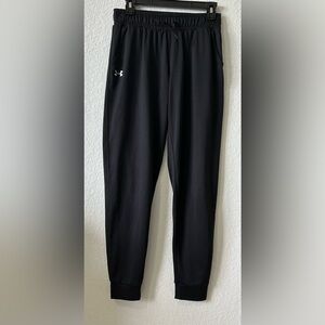 Under Armour Black HeatGear Joggers XS Loose Fit Athletic Pants